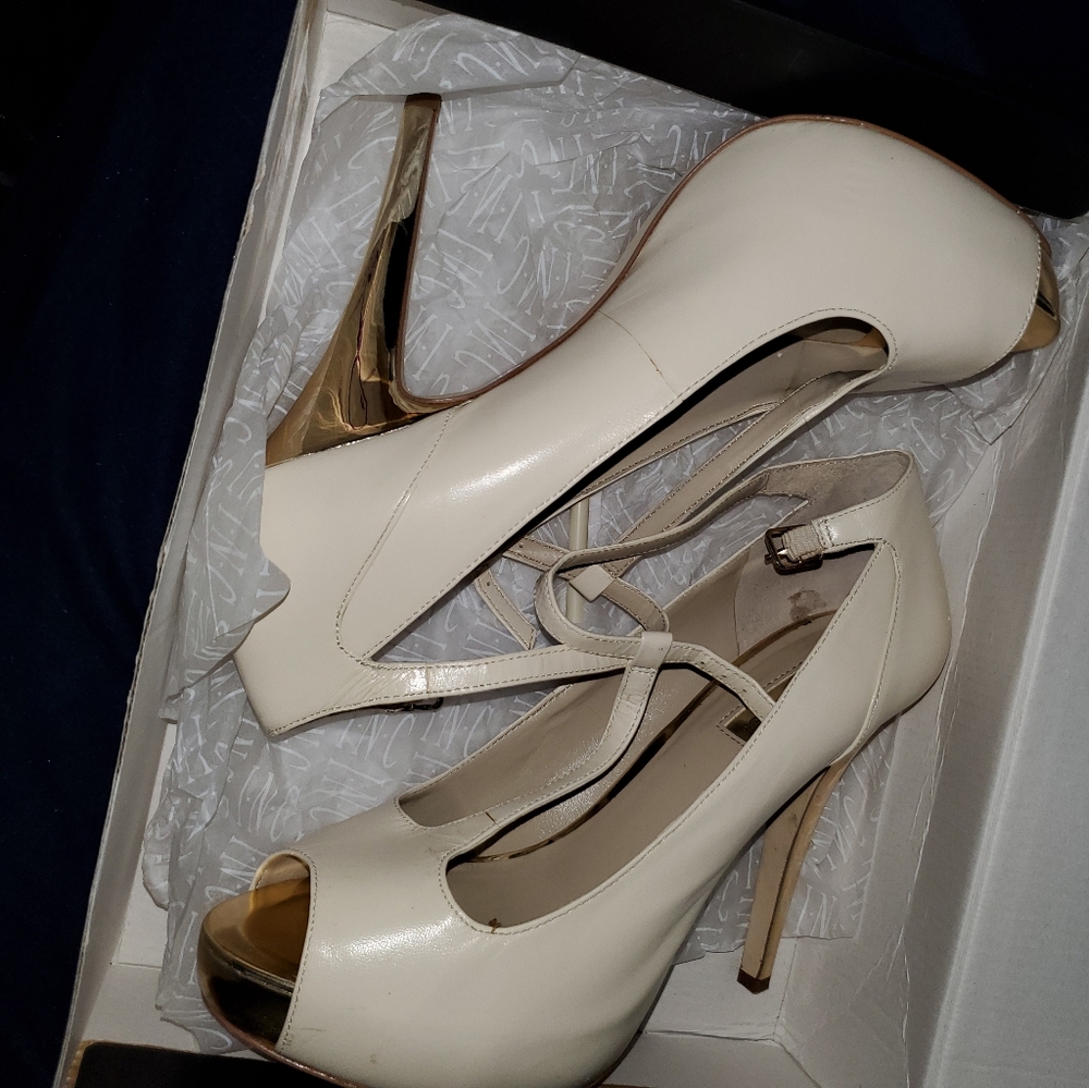 Womens T-strap heels